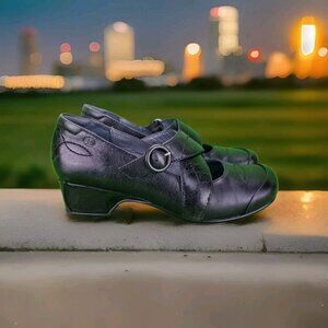 ✅Josef Seibel Marissa Black Mary Jane Comfort Shoe Womens 7-7.5 EU-38 Pump/Heels